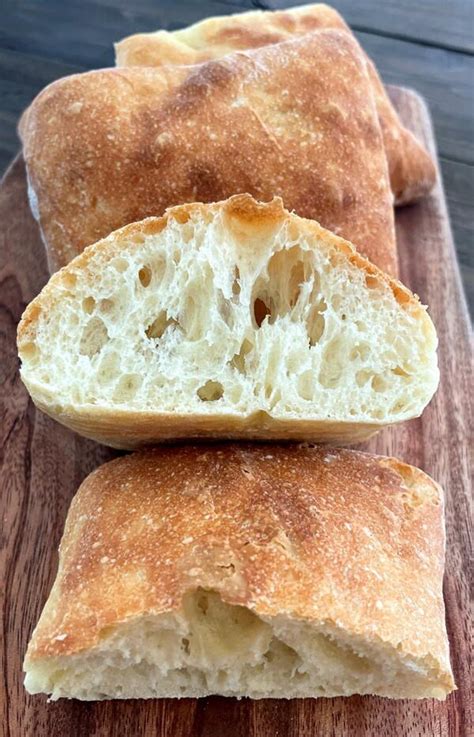 how to make ciabatta rolls.